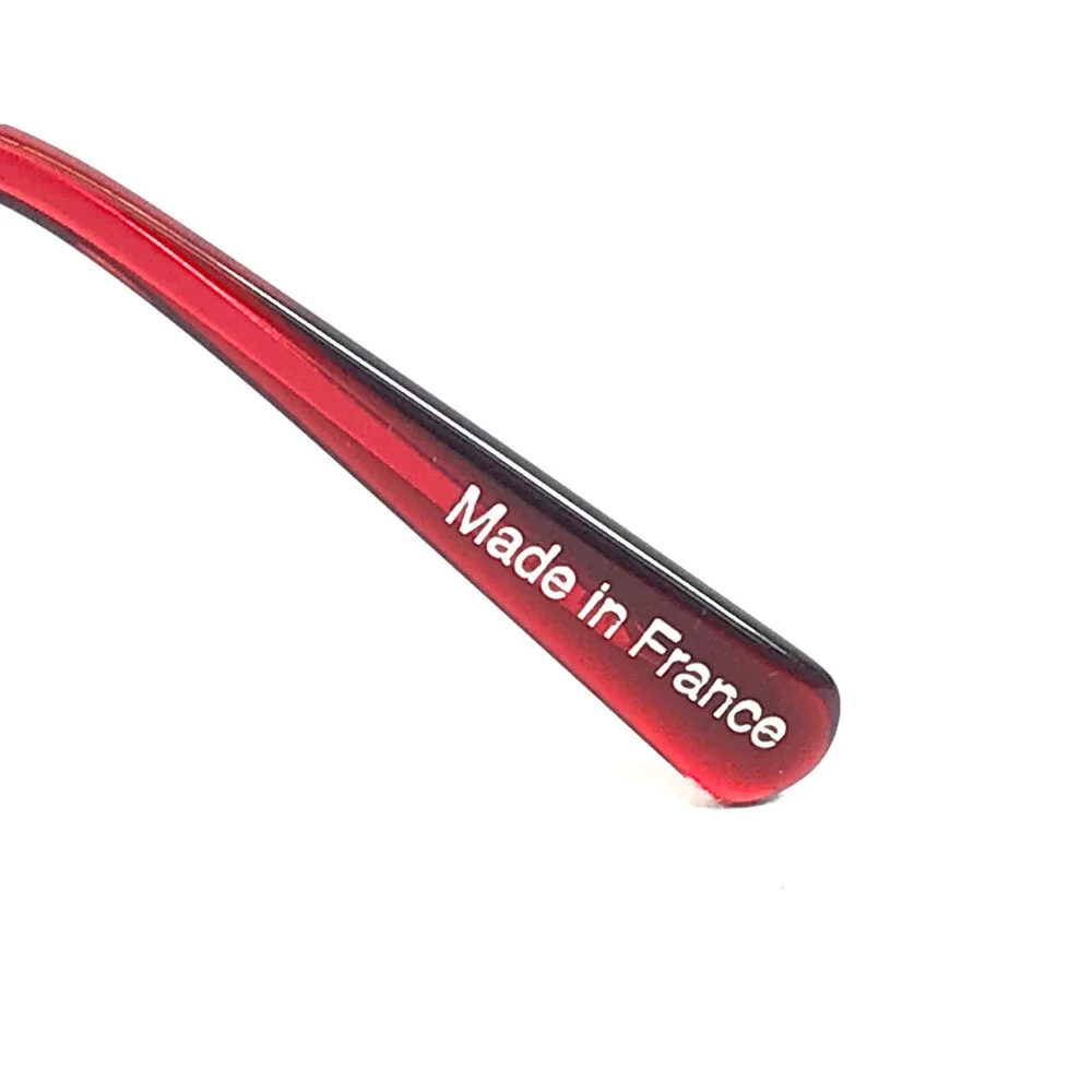 J.F. Rey Eyeglasses Frames JF1529 3960 Red Gradient Round Full Rim 54-16-143